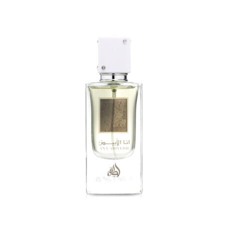 Lattafa Ana Abiyedh Eau de Parfum for men – fresh citrus, vanilla, musk and amber fragrance.
